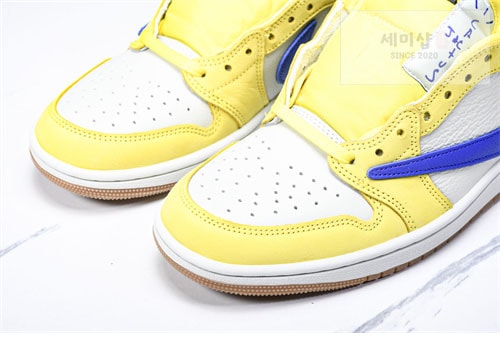 Nike 나이키 에어조던1 x 트레비스 스캇 OG WMNS “카나리” 신발 27번 이미지