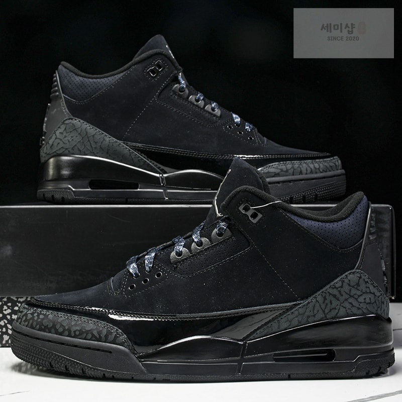 Nike 나이키 에어조던3 레트로 “블랙 캣” 신발 1번 이미지