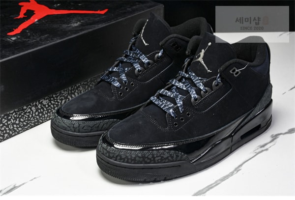 Nike 나이키 에어조던3 레트로 “블랙 캣” 신발 23번 이미지