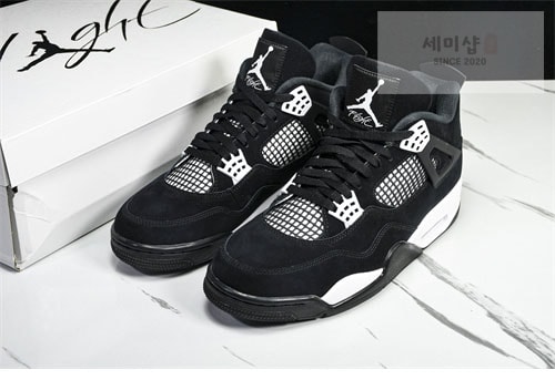 Nike 나이키 에어조던4 레트로 “화이트 썬더” 신발 32번 이미지