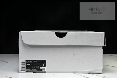 Nike 나이키 에어조던4 레트로 “화이트 썬더” 신발 26번 이미지