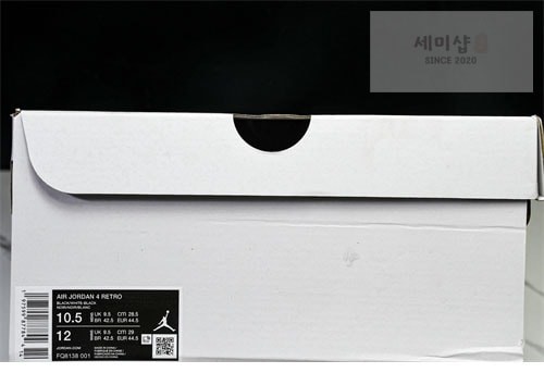 Nike 나이키 에어조던4 레트로 “화이트 썬더” 신발 28번 이미지