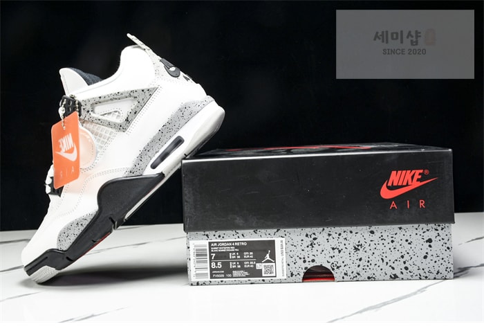 Nike 나이키 에어조던4 “시멘트” 신발 25번 이미지