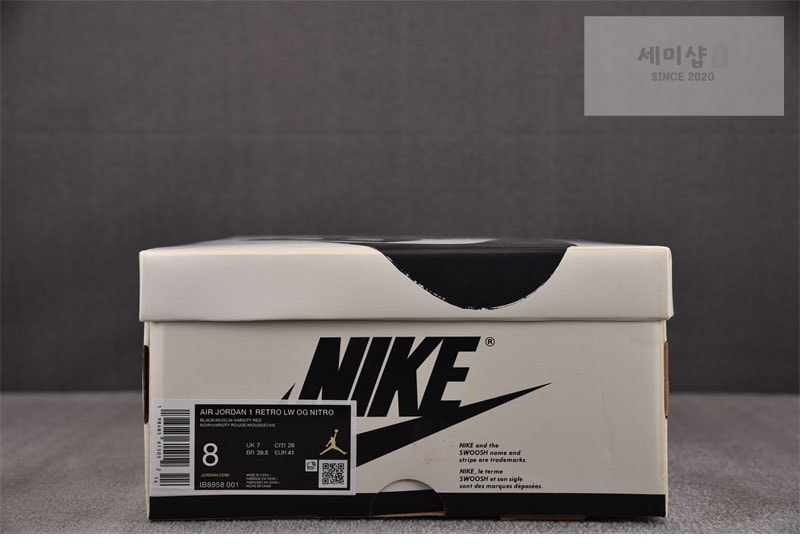 Nike 나이키 에어조던 1 로우 OG 나이젤 실베스터 베터 위드 타임 IB8958-001 신발 2번 이미지