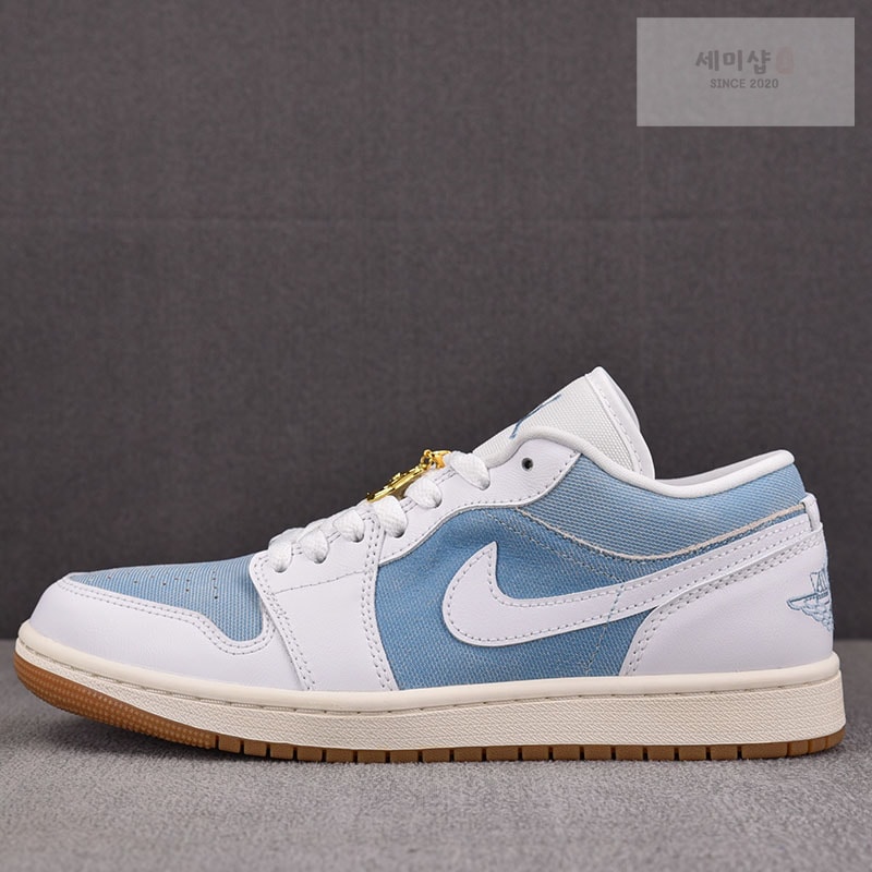 Nike 나이키 에어조던 1 로우 SE 데님 워시드 블루 HQ2004-400 신발 1번 이미지