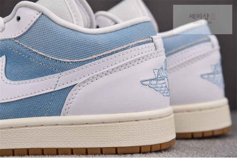 Nike 나이키 에어조던 1 로우 SE 데님 워시드 블루 HQ2004-400 신발 2번 이미지