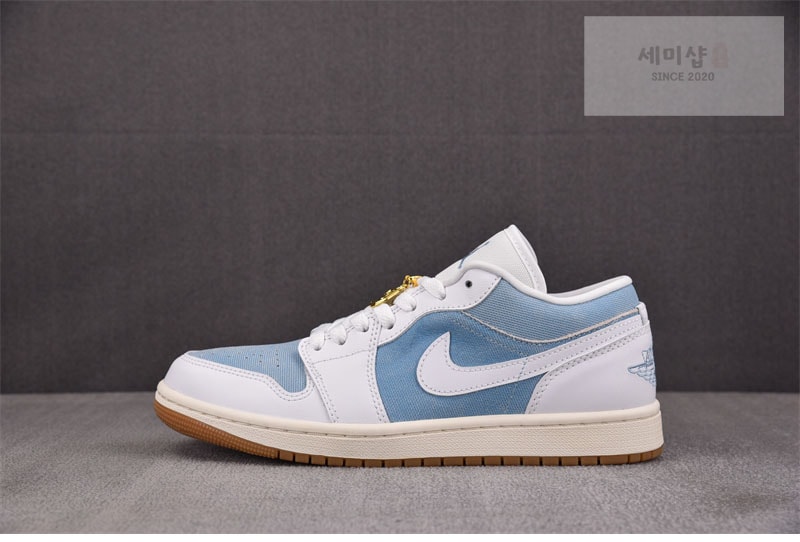 Nike 나이키 에어조던 1 로우 SE 데님 워시드 블루 HQ2004-400 신발 6번 이미지