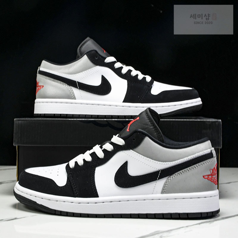 Nike 나이키 에어조던 1 로우 SE “메탈릭 블랙 화이트” 신발 1번 이미지