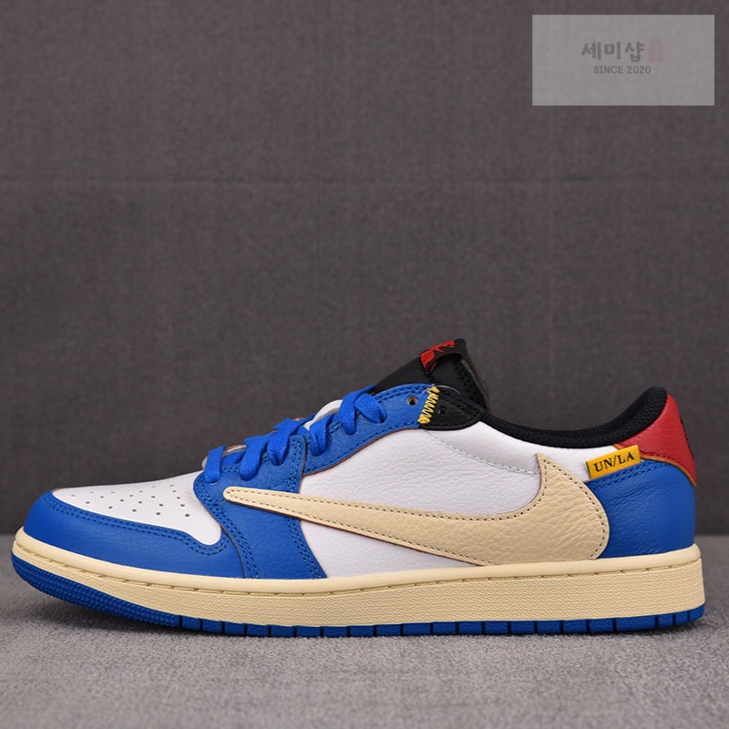 Nike 나이키 에어조던 1 x 트래비스 스캇 x 프라그먼트 레트로 로우 OG UN DM7866-111 신발 12번 이미지