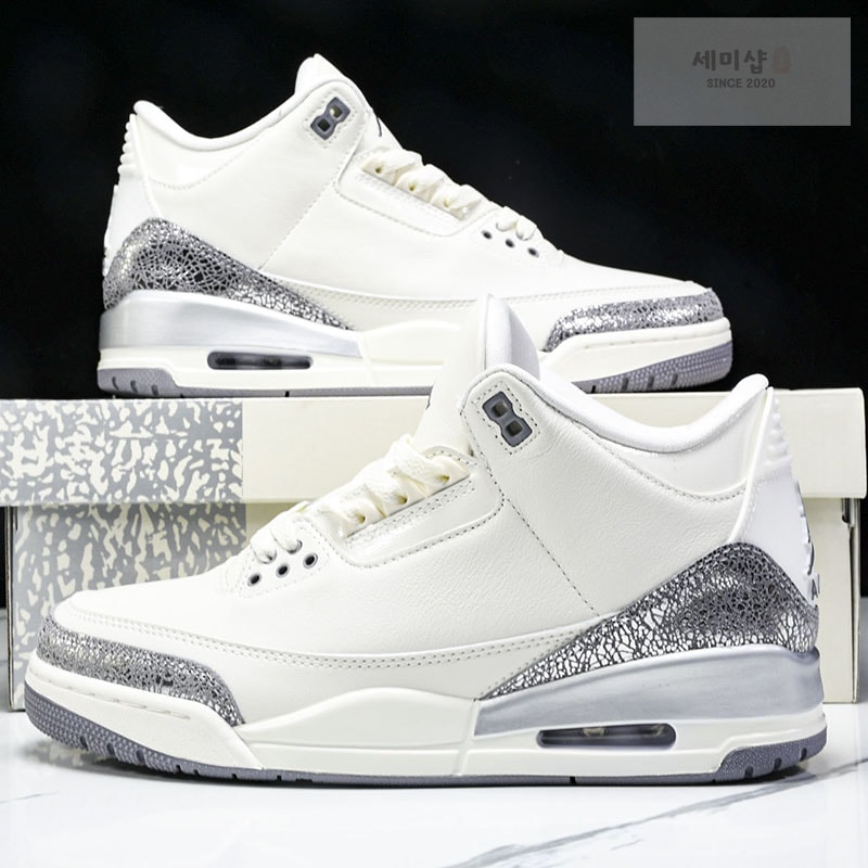 Nike 나이키 에어조던 3 세일 메탈릭 실버 CK9246-100 신발 1번 이미지