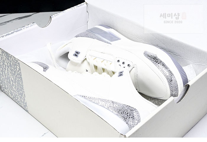 Nike 나이키 에어조던 3 세일 메탈릭 실버 CK9246-100 신발 2번 이미지