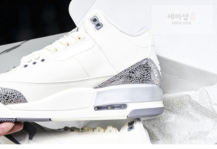 Nike 나이키 에어조던 3 세일 메탈릭 실버 CK9246-100 신발 27번 이미지