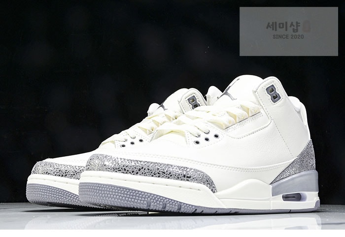 Nike 나이키 에어조던 3 세일 메탈릭 실버 CK9246-100 신발 25번 이미지