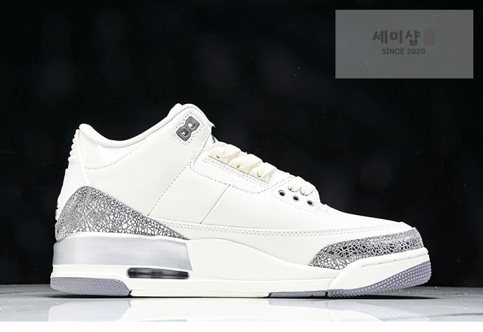 Nike 나이키 에어조던 3 세일 메탈릭 실버 CK9246-100 신발 4번 이미지