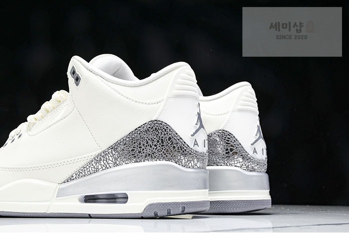 Nike 나이키 에어조던 3 세일 메탈릭 실버 CK9246-100 신발 8번 이미지