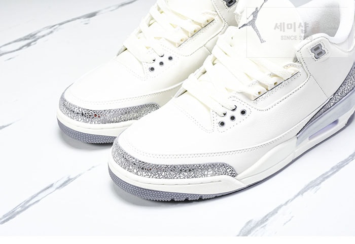 Nike 나이키 에어조던 3 세일 메탈릭 실버 CK9246-100 신발 16번 이미지