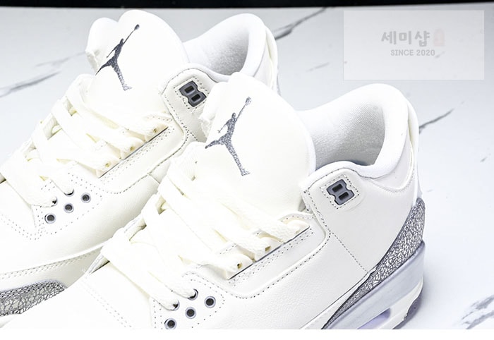 Nike 나이키 에어조던 3 세일 메탈릭 실버 CK9246-100 신발 17번 이미지