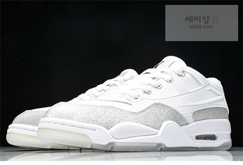 Nike 나이키 에어조던 4 RM 화이트 메탈릭 실버 신발 6번 이미지