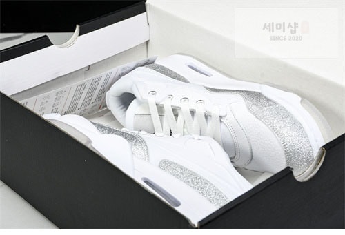Nike 나이키 에어조던 4 RM 화이트 메탈릭 실버 신발 15번 이미지
