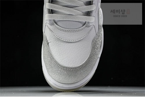 Nike 나이키 에어조던 4 RM 화이트 메탈릭 실버 신발 21번 이미지
