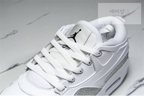 Nike 나이키 에어조던 4 RM 화이트 메탈릭 실버 신발 28번 이미지