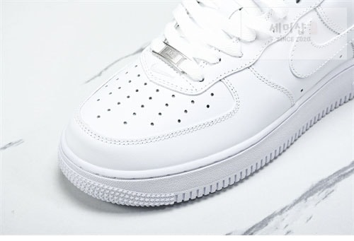 Nike 나이키 에어포스1 x 슈프림 로우 화이트 신발 13번 이미지