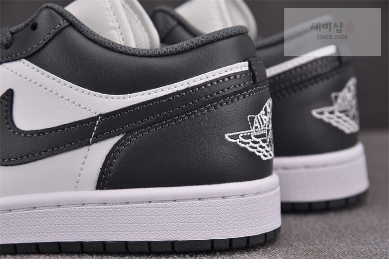 Nike 나이키 에어 조던 1 로우 아이언 그레이/서밋 화이트 553558-044 신발 11번 이미지
