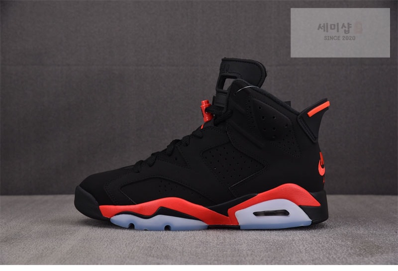 Nike 나이키 에어 조던 6 레트로 블랙 인프라레드 CT8529-001 신발 9번 이미지