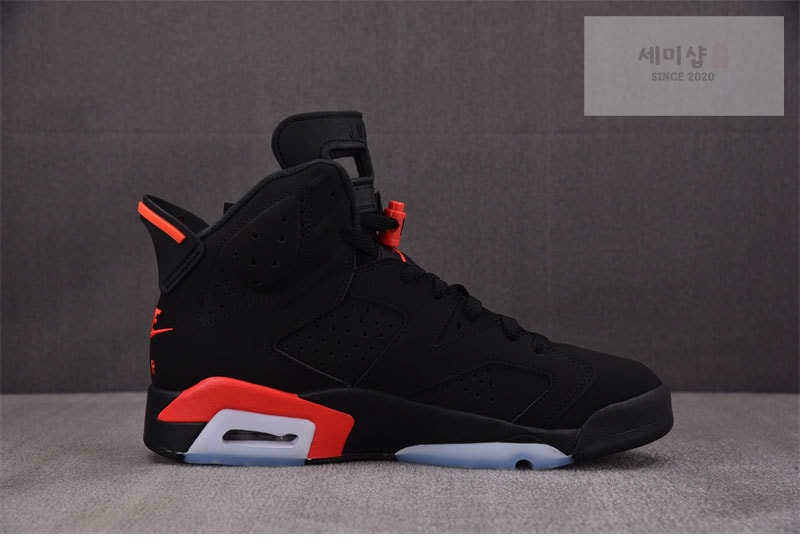 Nike 나이키 에어 조던 6 레트로 블랙 인프라레드 CT8529-001 신발 11번 이미지