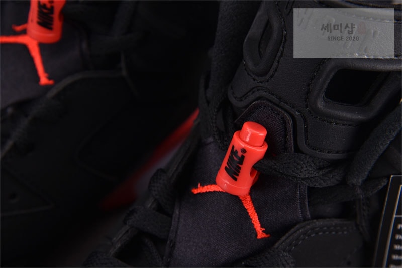 Nike 나이키 에어 조던 6 레트로 블랙 인프라레드 CT8529-001 신발 12번 이미지