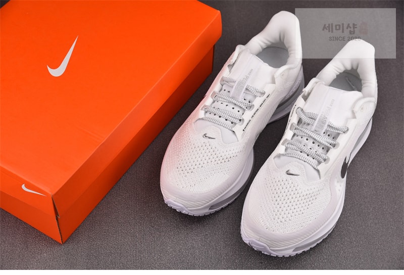 Nike 나이키 에어 줌 페가수스 프리미엄 화이트 메탈릭 실버 HQ2592-102 신발 7번 이미지