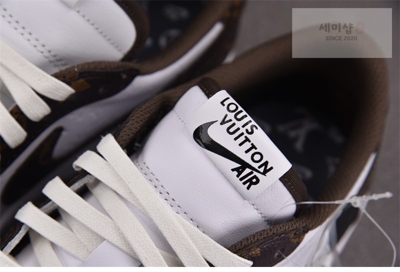 Nike 나이키 커스텀 에어조던 1 로우 x 루이비통 x 트래비스 스캇 DL2403-002 신발 9번 이미지