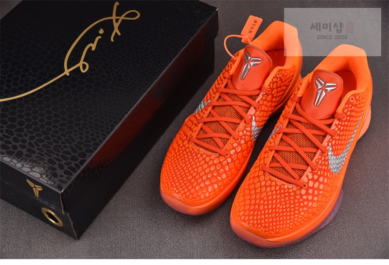Nike 나이키 코비 6 프로트로 토탈 오렌지 신발 8번 이미지