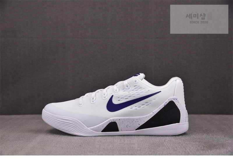 Nike 나이키 코비 9 엘리트 로우 EM 프로트로 화이트 코트 퍼플 IH1401-100 신발 9번 이미지