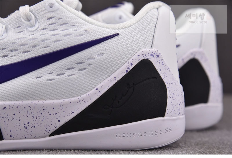 Nike 나이키 코비 9 엘리트 로우 EM 프로트로 화이트 코트 퍼플 IH1401-100 신발 13번 이미지
