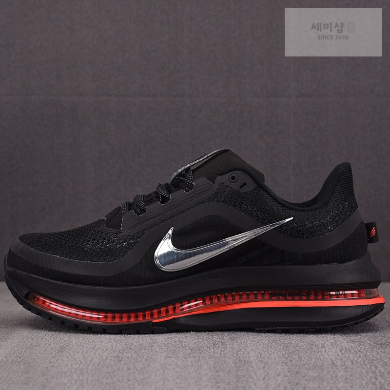 Nike 나이키 페가수스 프리미엄 에어스케이프 러닝슈즈 블랙 브라이트 크림슨 신발 14번 이미지