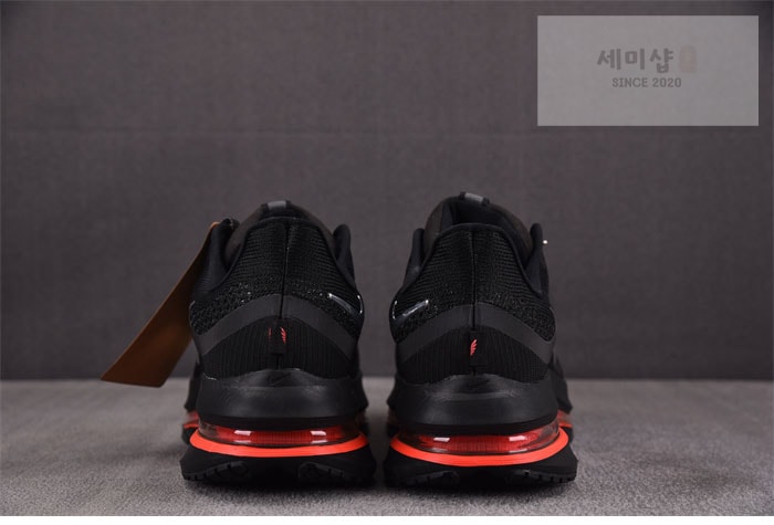 Nike 나이키 페가수스 프리미엄 에어스케이프 러닝슈즈 블랙 브라이트 크림슨 신발 12번 이미지