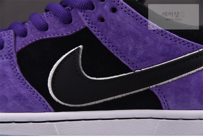 Nike 나이키 SB 덩크 로우 프로 x 헤일리 윌슨 블랙 앤 코트 퍼플 HJ0513-500 신발 13번 이미지