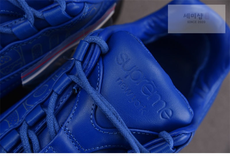 Nike 나이키 x 슈프림 에어맥스 95 럭스 블루 신발 4번 이미지
