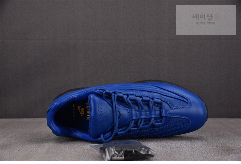 Nike 나이키 x 슈프림 에어맥스 95 럭스 블루 신발 12번 이미지