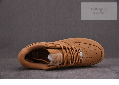 Nike 나이키 x 슈프림 에어포스1 로우 플랙스 된장 신발 3번 이미지