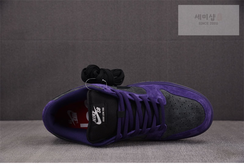 Nike 나이키 x 슈프림 SB 덩크 로우 잉크 HQ8487-500 신발 5번 이미지