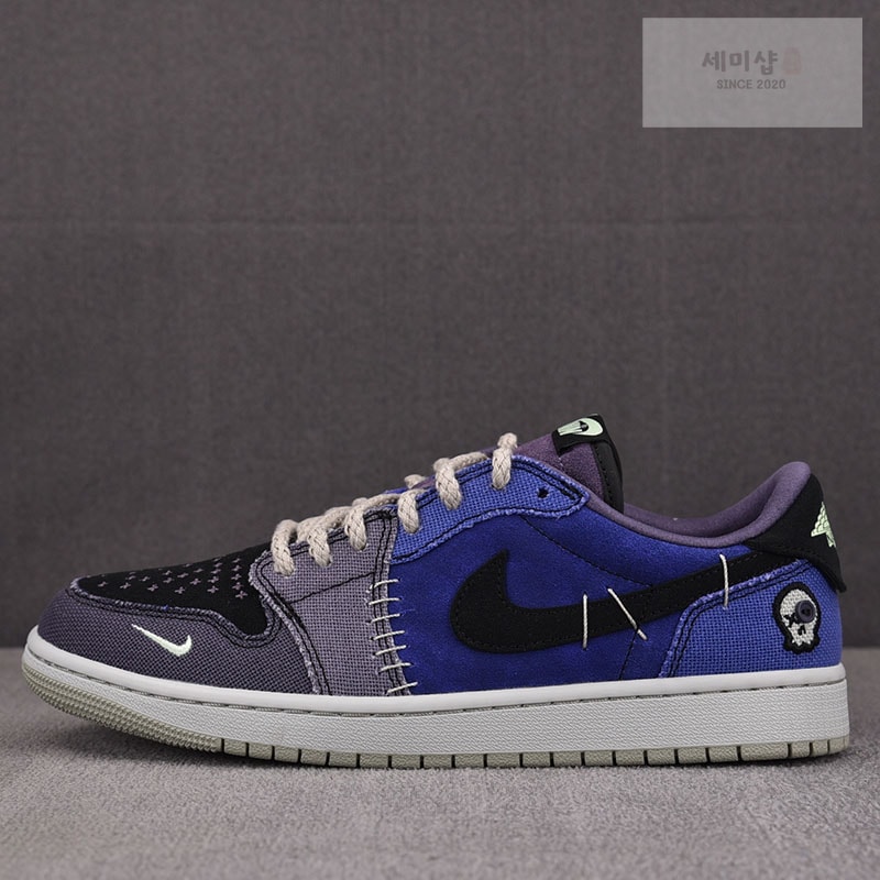 Nike 나이키 x 자이언 윌리엄슨 에어조던 1 로우 OG 부두 얼터네이트 IH2309-500 신발 1번 이미지