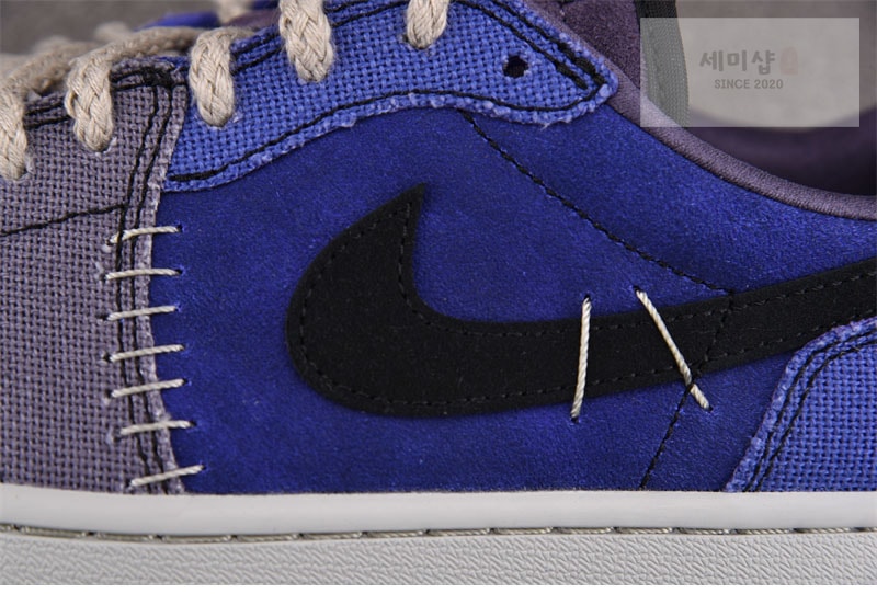 Nike 나이키 x 자이언 윌리엄슨 에어조던 1 로우 OG 부두 얼터네이트 IH2309-500 신발 2번 이미지