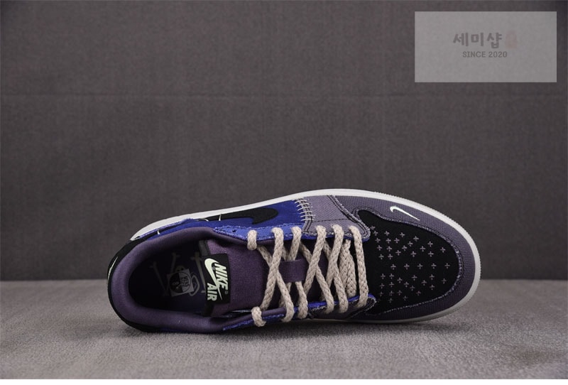 Nike 나이키 x 자이언 윌리엄슨 에어조던 1 로우 OG 부두 얼터네이트 IH2309-500 신발 10번 이미지