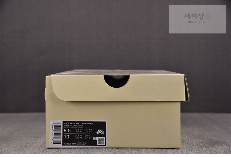 Nike 나이키 x 타이트부스 SB 덩크 로우 프로 블랙 화이트 FD2629-100 신발 6번 이미지
