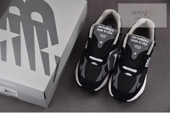 New Balance 뉴발란스 993 MiUSA 블랙 신발 8번 이미지