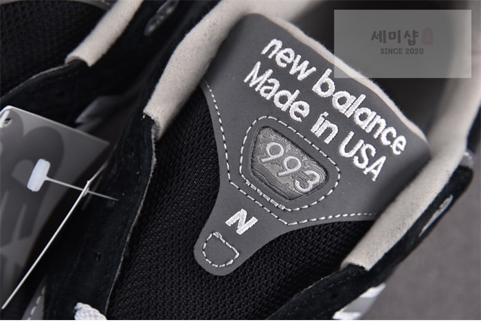 New Balance 뉴발란스 993 MiUSA 블랙 신발 10번 이미지