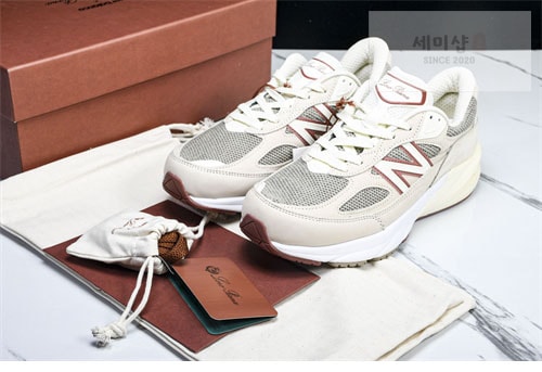 New Balance 뉴발란스 x 로로피아나 990v6 스니커즈 레플리카 19번 이미지 - 신발 | 세미샵 레플리카 사이트