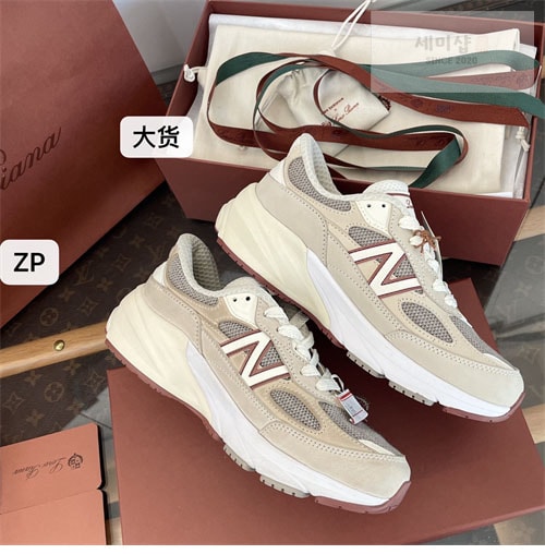 New Balance 뉴발란스 x 로로피아나 990v6 스니커즈 레플리카 31번 이미지 - 신발 | 세미샵 레플리카 사이트